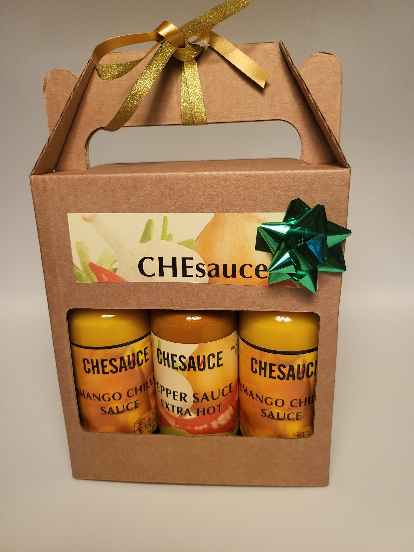 Extra hot pepper sauce & Mango hot sauce (Mixed Pack)