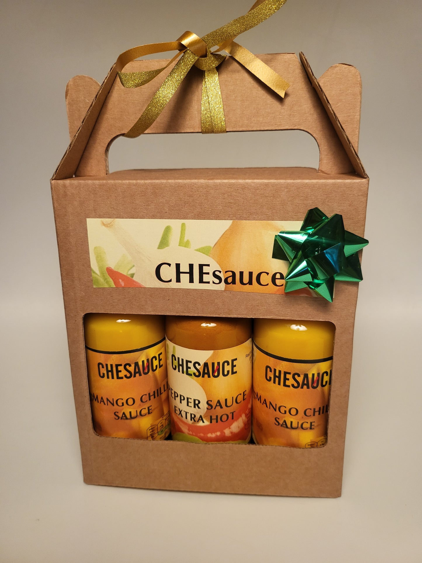 Extra hot pepper sauce & Mango hot sauce (Mixed Pack)